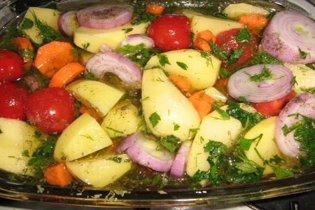 Legume de toamna la cuptor